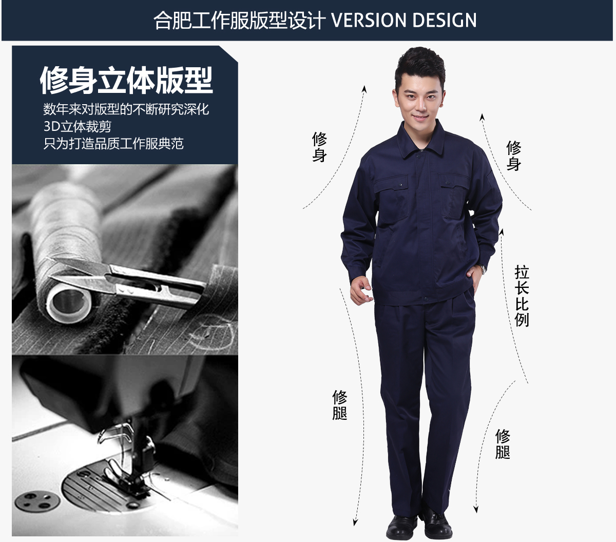 合肥工作服的設計